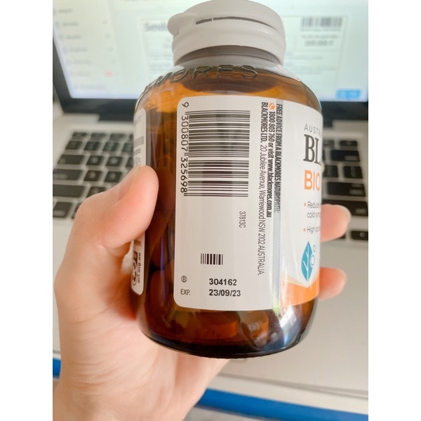 {Mẫu mới/date2024}Viên uống vitamin C Bio C Blackmores