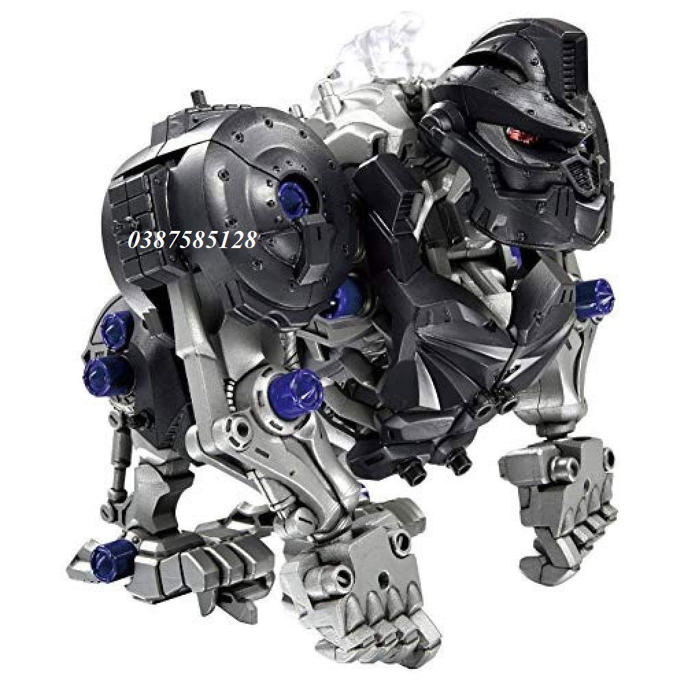 GHÉP HÌNH THÚ VƯƠNG ĐẠI CHIẾN ZOIDS. XUẤT XỨ TAKARA TOMY - NHẬT BẢN. MÃ SẢN PHẨM ZW10 KNUCKLE KONG