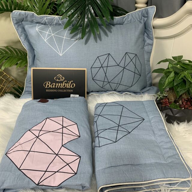 Set ga gối cotton bambiloo