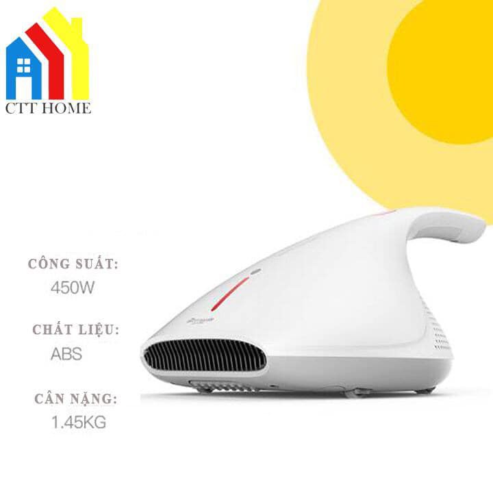 [Có Sẵn] Máy Hút Bụi Giường Nệm Cầm Tay DEERMA-CM800 Diệt Khuẩn Bằng Tia UV | BigBuy360 - bigbuy360.vn