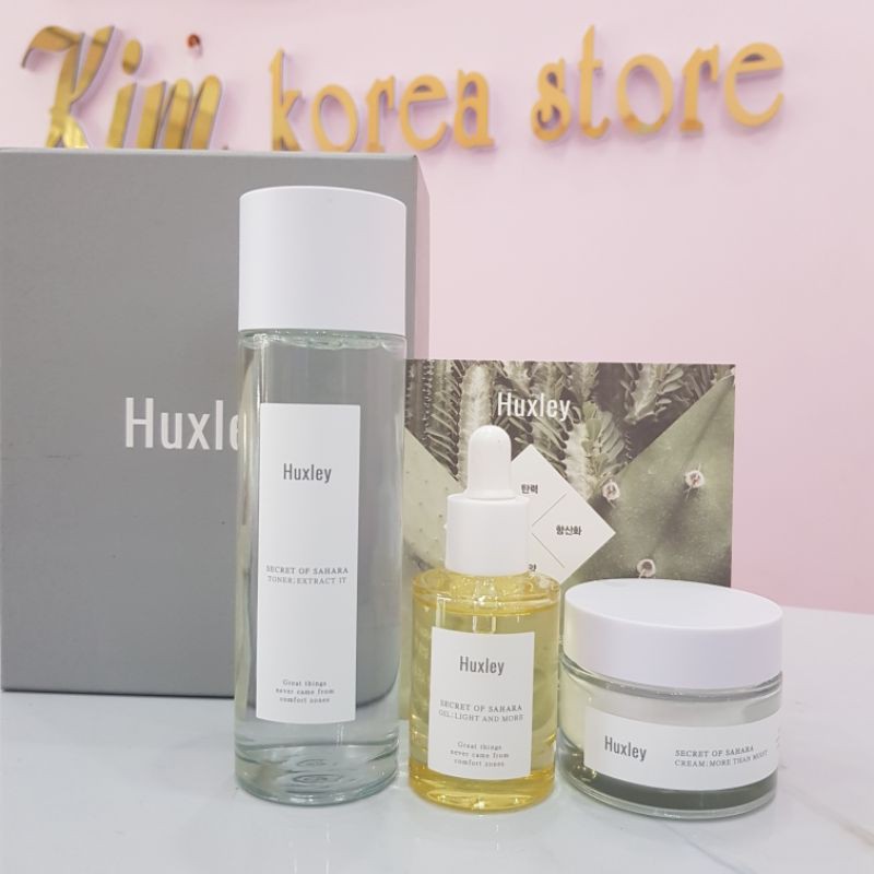 Set dưỡng da Huxley chiết xuất từ xương rồng