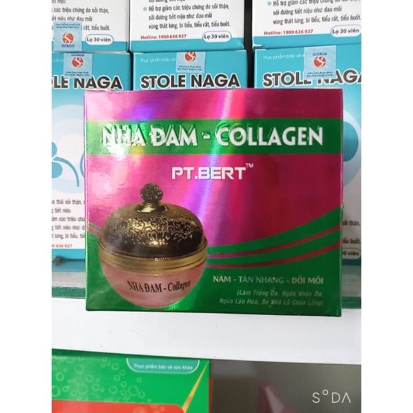 Kem nám nha đam collagen