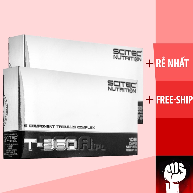 T360 | Scitec T360 | Tăng Sức Mạnh Và Sinh Lý Nam 108 Viên - Chính Hãng -  Muscle Fitness