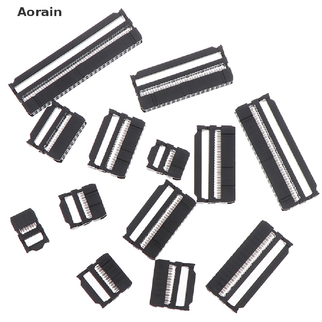 Set 10 Đầu Nối Dây Cáp 6 / 8 / 10 / 12 / 14-50Pin IDC 2.54mm