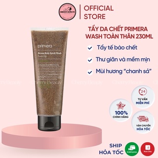 Tẩy Da Chết Primera Aroma Body Scrub Wash Toàn Thân 230ml date 2025