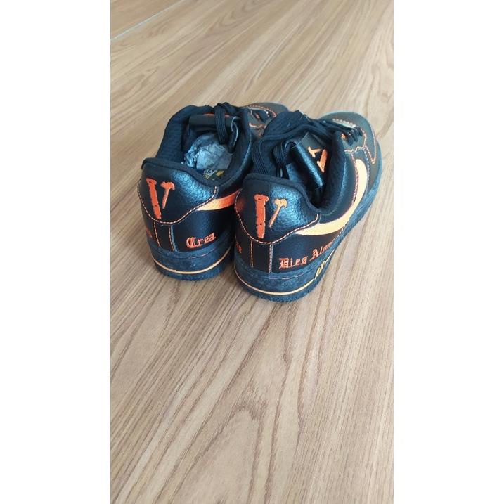 😾 💤 Giày secondhand Nike Air Force nữ size 36 màu đen cam 🤞