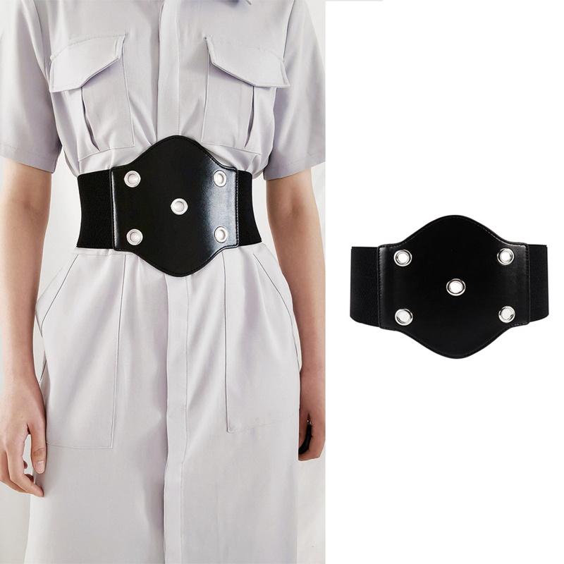Đai Nịt Bụng Co Giãn Phong Cách Gothic Thời Trang Cho Nữ