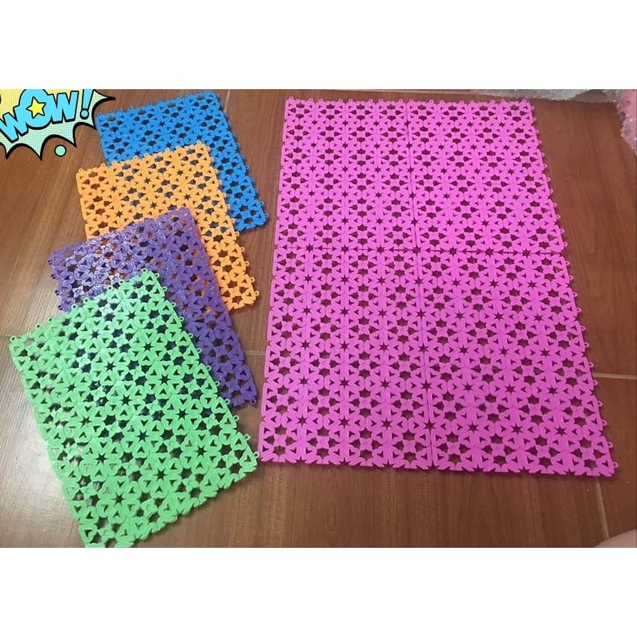 Tấm lót sàn hoa chống lọt chân cho chó mèo