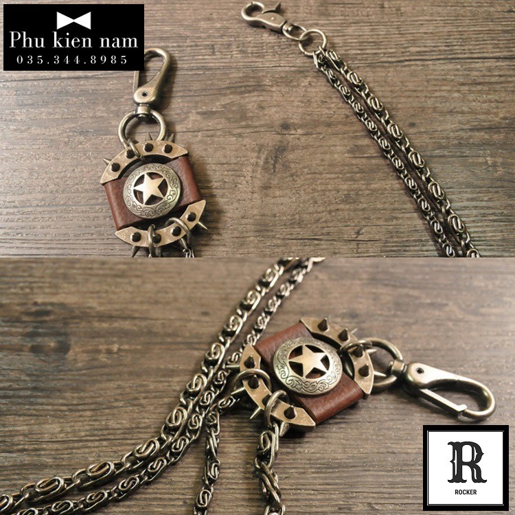 Xích quần Jeans – Star Medal (Đinh tán)