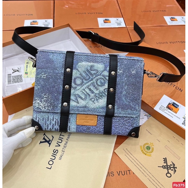 Túi Đeo Chéo L.V Full Box - Túi Chéo L.V cao cấp Cho Nam - Có Hộp Tặng Kèm