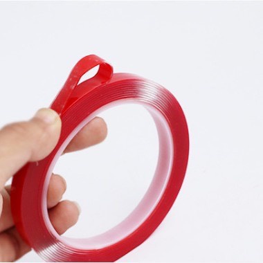 Băng keo cường lực 2 mặt siêu dính - băng dán trong suốt 2 mặt siêu dính kích thước 3cm*3met