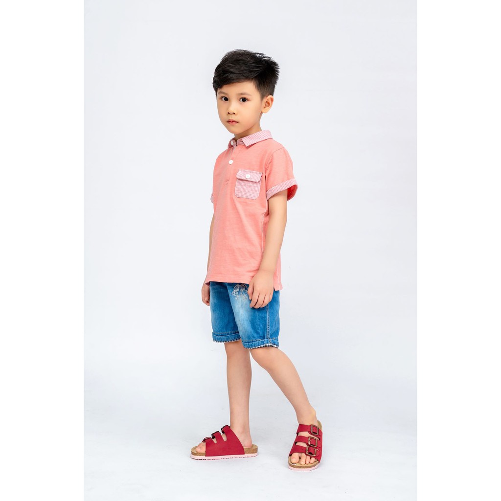 [DÉP TRẺ EM] - xuất khẩu Châu Âu Quai hậu sandal Da Bò Unisex Thoáng Mát, Êm Chân dành cho bé trên 2 tuổi Mã Baby 03