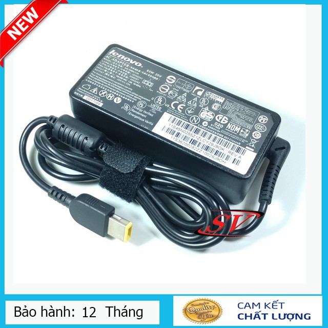 Sạc laptop lenovo 3,25 chân usb  kèm dây nguồn - bảo hành 12t