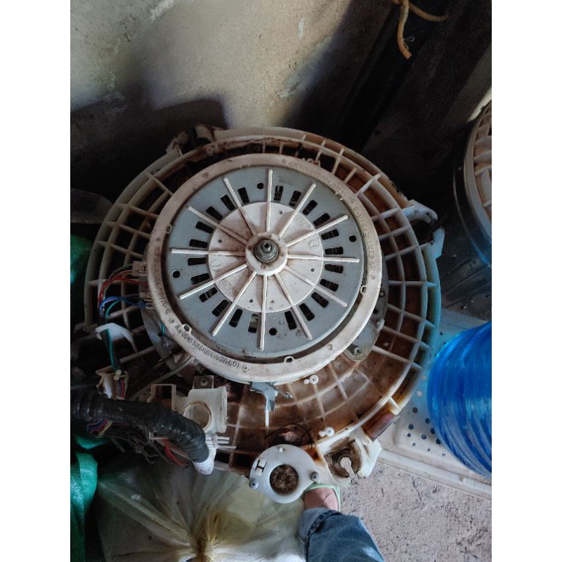 mô tơ phát điện, mô tơ máy giặt inverter chế máy phát điện.