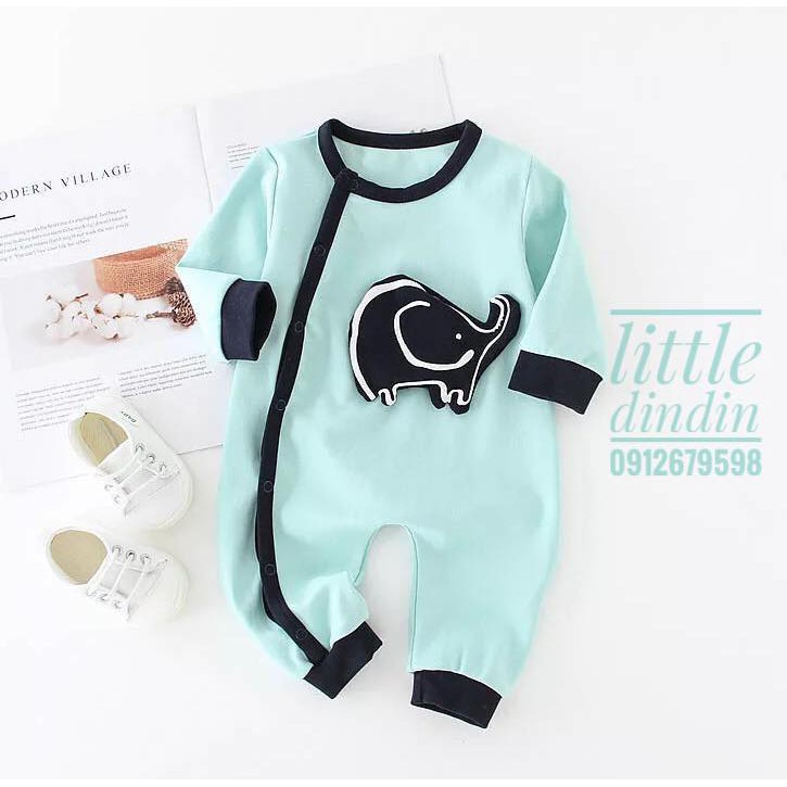 Bodysuit voi xanh than