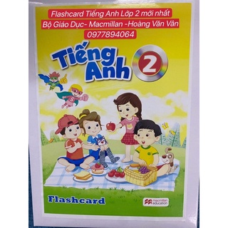 Flashcard Tiếng Anh lớp 2 -Macmillan -Hoàng Văn Vân -Bộ Giáo Dục mới nhất
