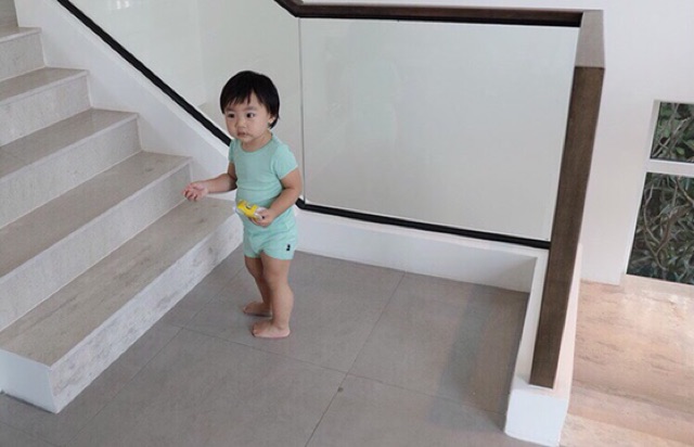 Bộ Minky mom cạp cao che rốn cho bé trai bé gái - bmcc