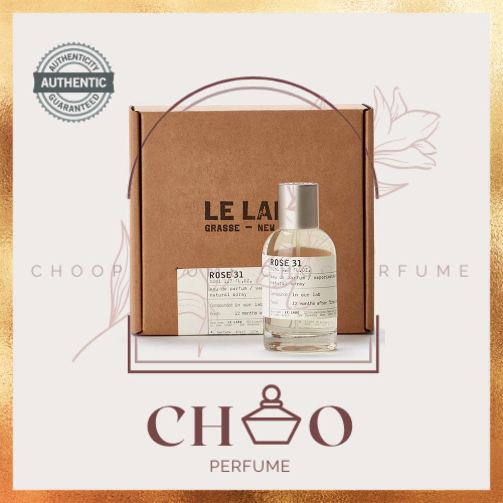 [NEW] Nước hoa dùng thử Le Labo Rose 31 Test 10ml/20ml Spray / Chuẩn authentic