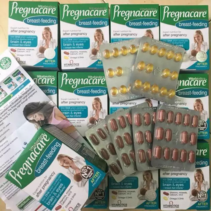 Vitamin tổng hợp sau sinh Pregnacare Breast-feeding 84v