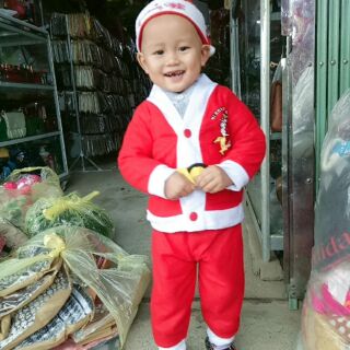 Bộ  ông  già Noel  cho bé trai  bé  gái