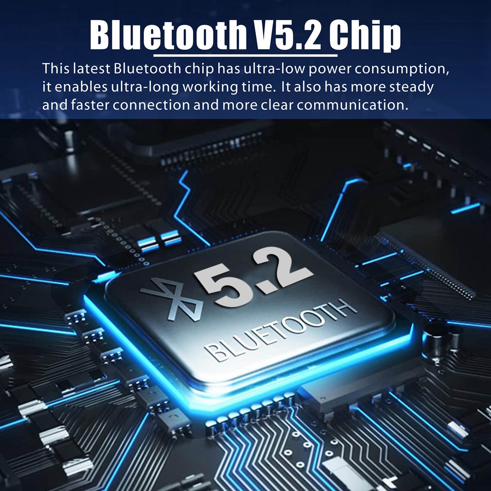 Tai Nghe Bluetooth 5.2 Không Dây 35 Giờ Chống Nhiễu Âm Thanh Sống Động Cho Mũ Bảo Hiểm