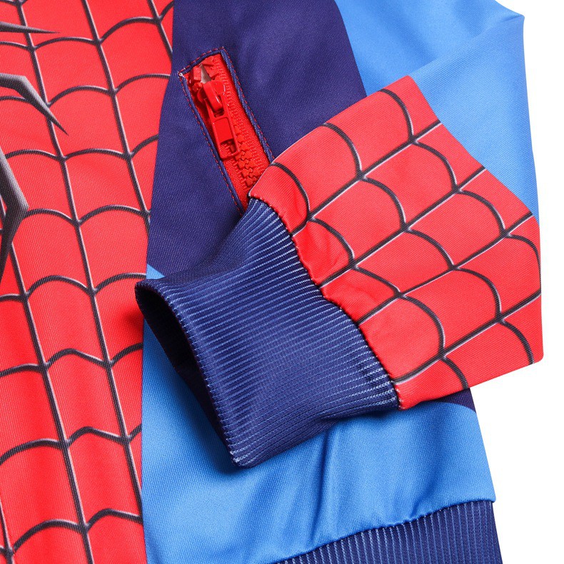 Áo khoác siêu nhân in hình Spiderman