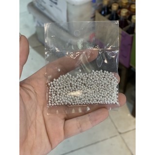 10g kẹo bi Bạc 2mm trang trí bánh kẹo socola
