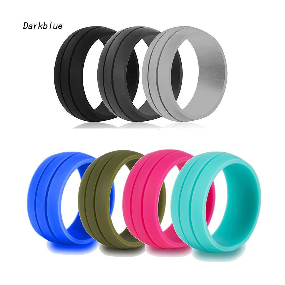 Nhẫn Silicone Dẻo Thời Trang Dành Cho Nam Và Nữ