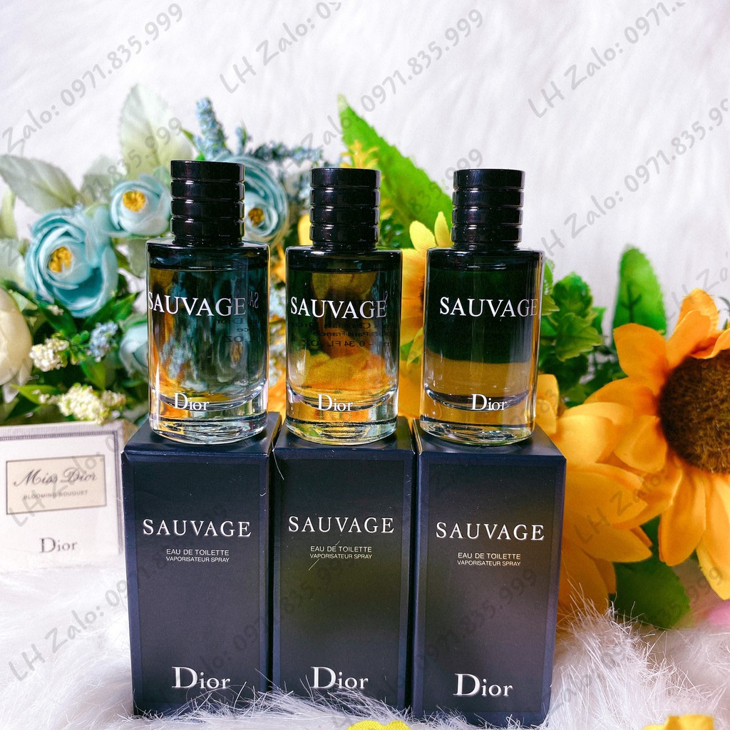 Nước Hoa Dior Sauvage, Nước Hoa Nam Dior Sauvage 10ml, Nước Hoa Nam mini Chính Hãng