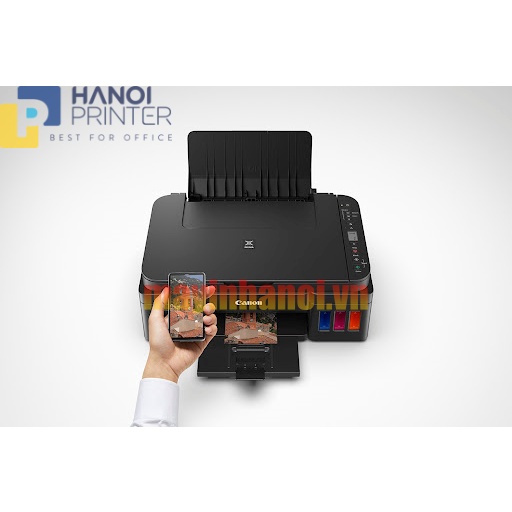 Máy in Canon PIXMA G3010, in phun màu, đa chức năng, in wifi, new fullbox bảo hành 12 tháng