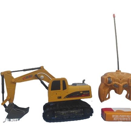 Siêu hot_Siêu rẻ_Máy xúc điều khiển từ xa_đầu múc kim loại_8 kênh_sạc pin_Mun Toy Store