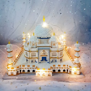 Quà tặng câu đố dành cho người lớn Legos Taj Mahal Castle tương thích