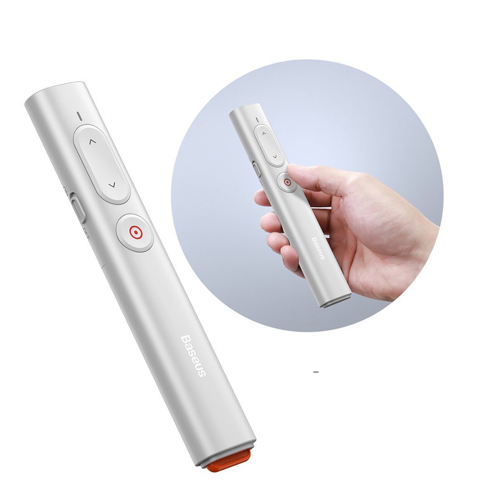 Bút Laser trình chiếu Baseus Orange Dot PPT Wireless Presenter Series 2 cho Laptop/ Macbook - Hàng chính hãng | BigBuy360 - bigbuy360.vn