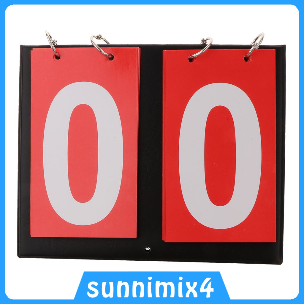 Bảng Đếm Điểm Ghi Điểm 2 Chữ Số Chống Thấm Nước Tiện Dụng Cho Bóng Rổ / Bóng Chuyền