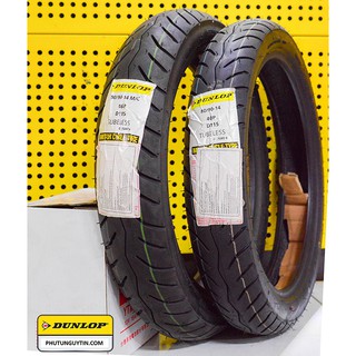 AirBlade, AB 110, AB125, AB Thái, AB Việt-Combo cặp vỏ Dunlop trước 80.90-14 D115 & sau 90.90-14 D115