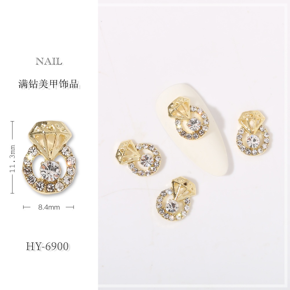 Phụ kiện lấp lánh trang trí móng tay nghệ thuật