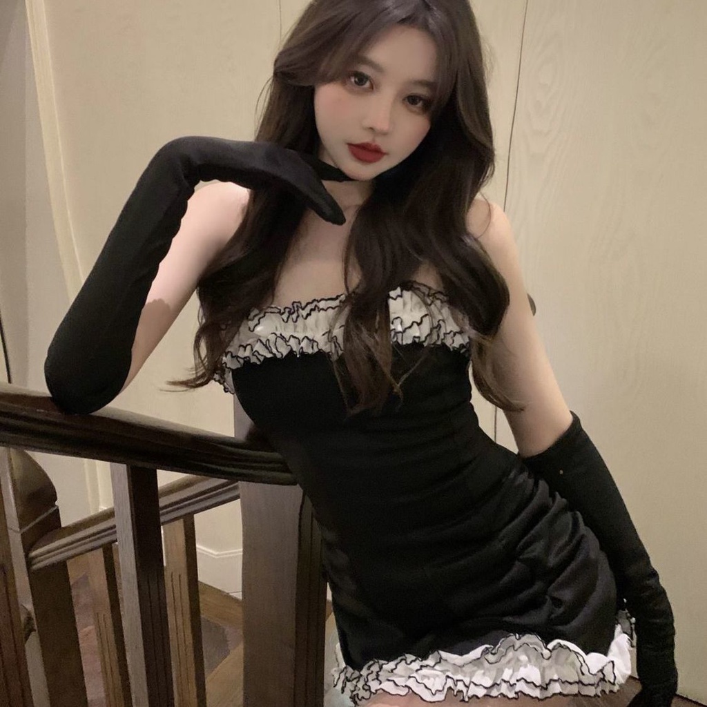 Đầm Ống Ôm Dáng Chữ A Phong Cách Quyến Rũ Dành Cho Nữ