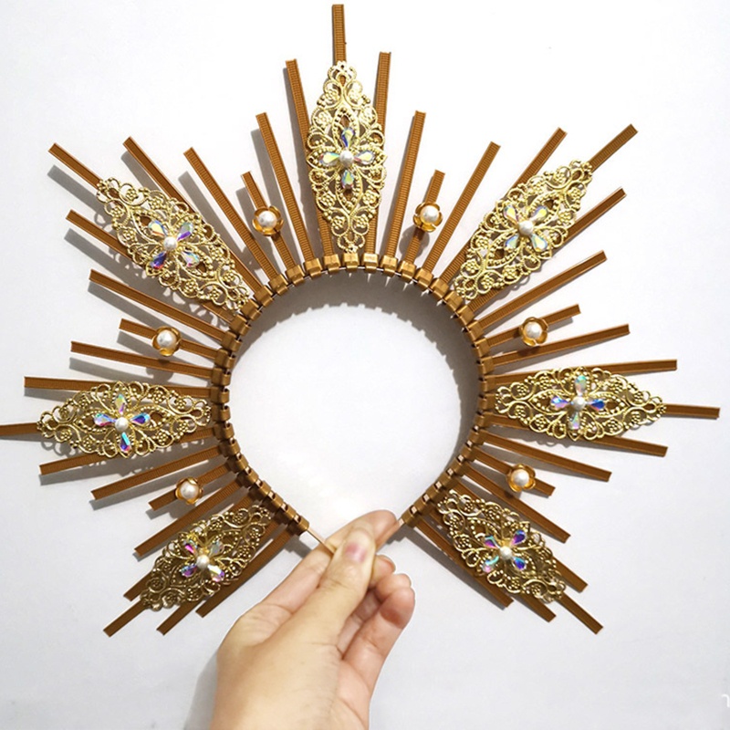 ✿ Vương Miện Đội Đầu Phong Cách Vintage