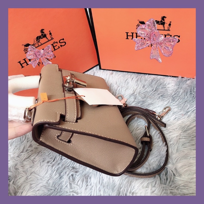 Túi HM sz 19cm fun box tag bạc