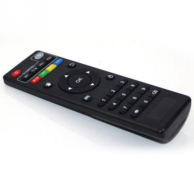 Điều Khiển Từ Xa Bằng Nhựa Màu Đen Chất Lượng Cao Cho Tv Box Thông Minh Mxq Pro M8S V88 / T95X / T9 Android 4.4