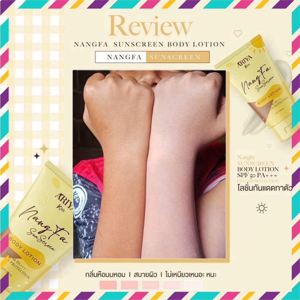 Kem Chống Nắng Body Nangfa Spf 50 PA+++ Thái Lan