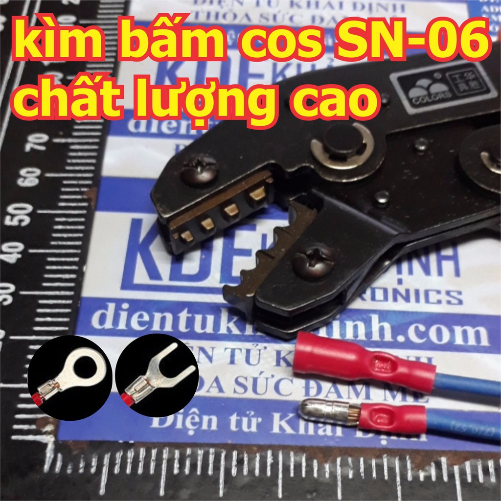 KÌM BẤM đầu cos trần, cos nối….SN-06, hàng chất lượng kde5240