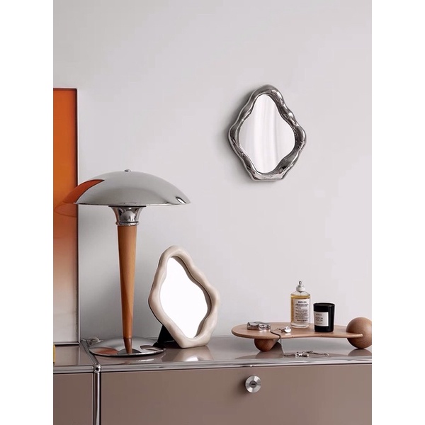 Gương để bàn Curvy Mirror phong cách Hàn Quốc