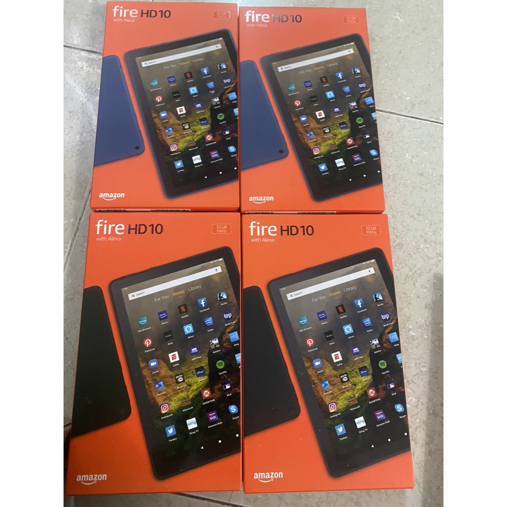 Máy tính bảng Amazon Fire HD 10 2021 3GB Ram/Cpu 8 Nhân/Full HD | Phiên Bản Nâng Cấp Mới Nhất 2021 | Mới Nguyên Seal | BigBuy360 - bigbuy360.vn