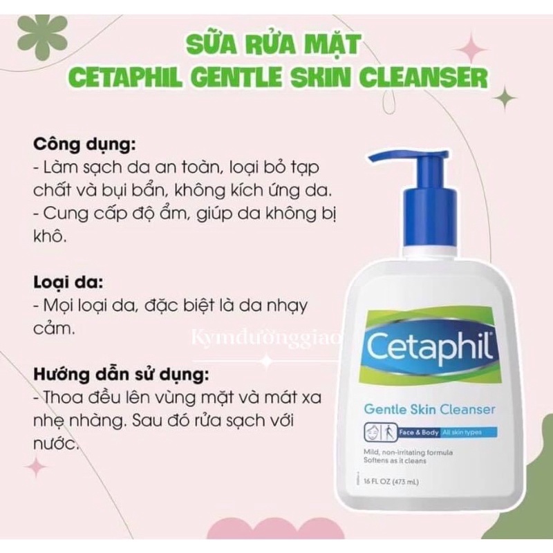 SỮA RỬA MẶT CETAPHIL 591ML