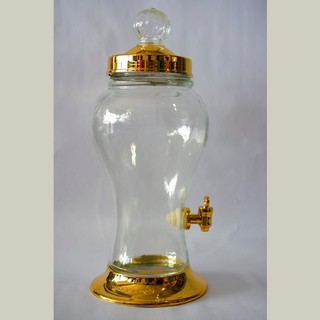 Bình thủy tinh ngâm sâm, đinh lăng, hoa quả 5L