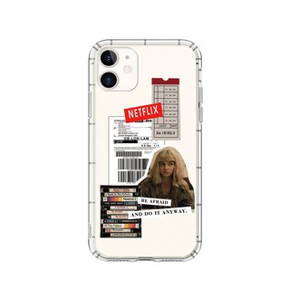 Ốp Điện Thoại tpu Trong Suốt Họa Tiết Cô Gái Độc Đáo Cho iphone 12 mini 11 pro max xr 13 14 15 pro xs max 6s 7 8 plus se2