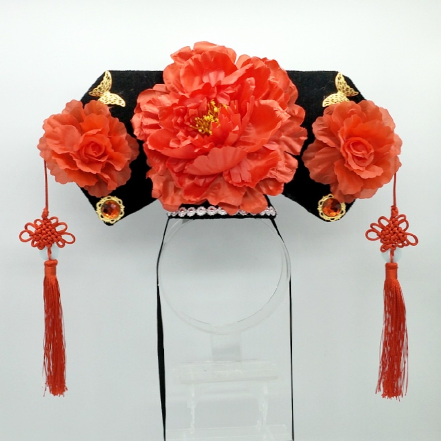 Bờm tóc cho bé, phụ kiện cho bé, quà tặng trung thu, bờm tóc công chúa, cách cách phong cách Trung Hoa Tiểu Yến Tử