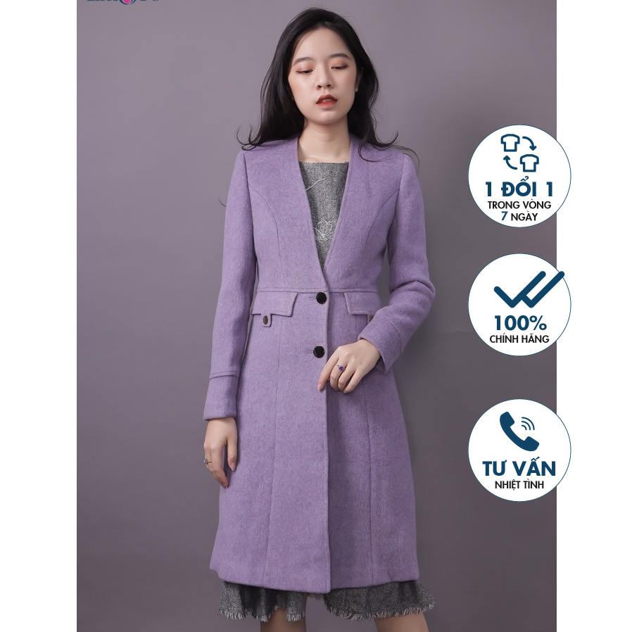 Áo khoác dạ Emspo dáng dài AKL0270