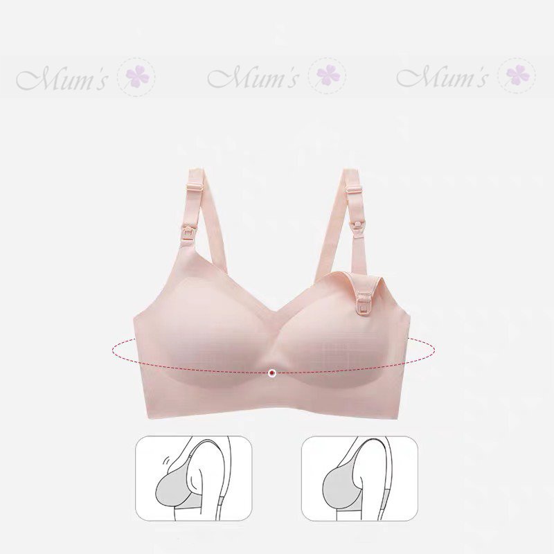 Áo lót bầu và cho con bú A7 chất đúc su siêu mát lạnh MUM'S SHOP 😍 FREESHIP 😍 áo lót nâng ngực chống chảy xệ